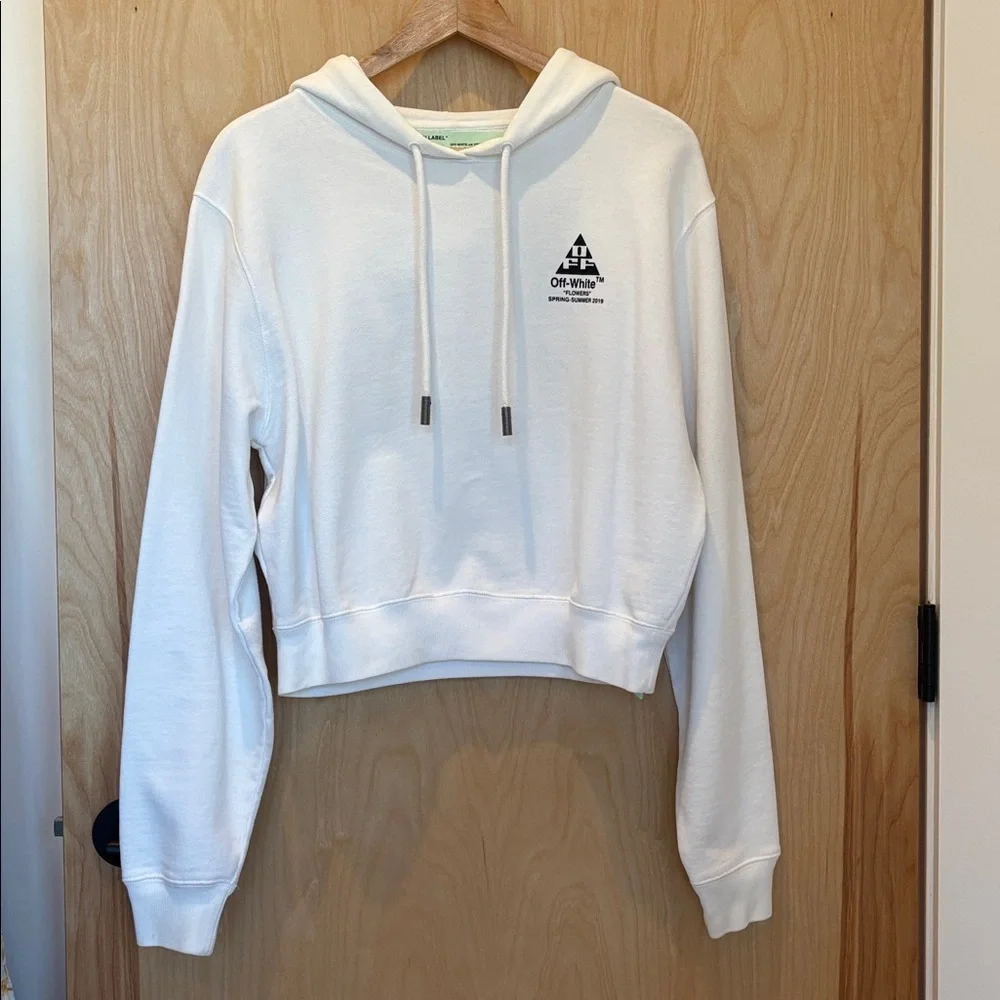 Off-White Hoodie Arrow Motif Virgil Abloh Sweatshirt XS - Picture 3 of 8